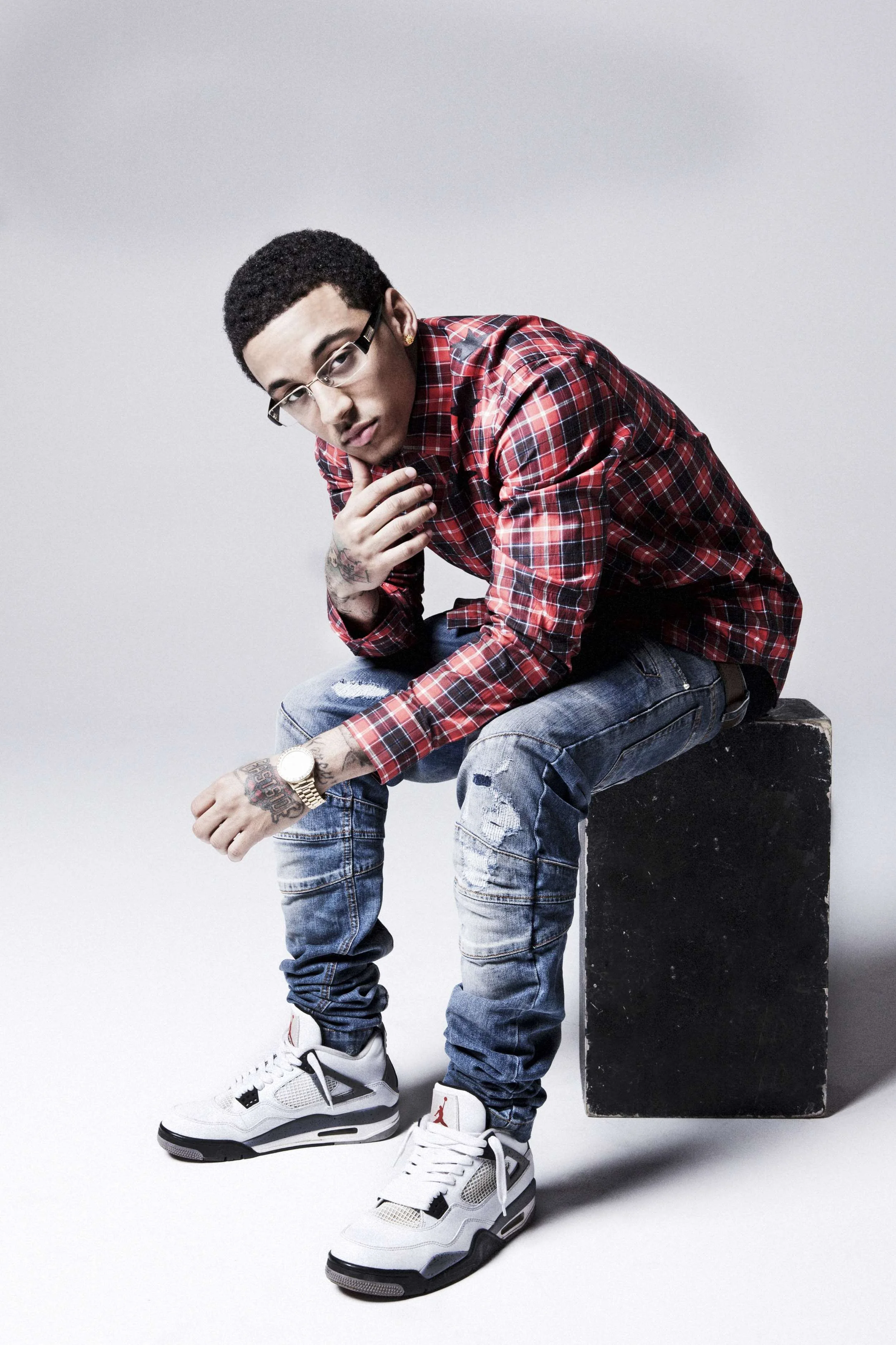 Kirko Bangz wearing plaid and looking hot.jpg