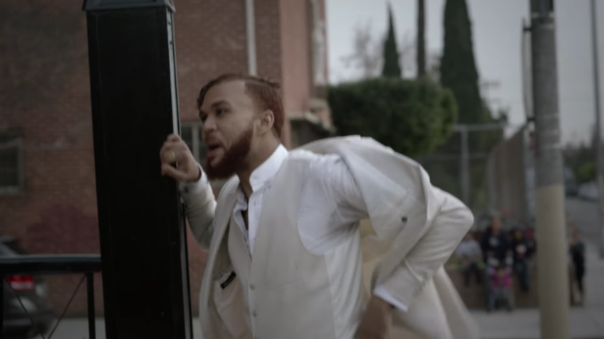 Jidenna at the church in Bambi video.jpg