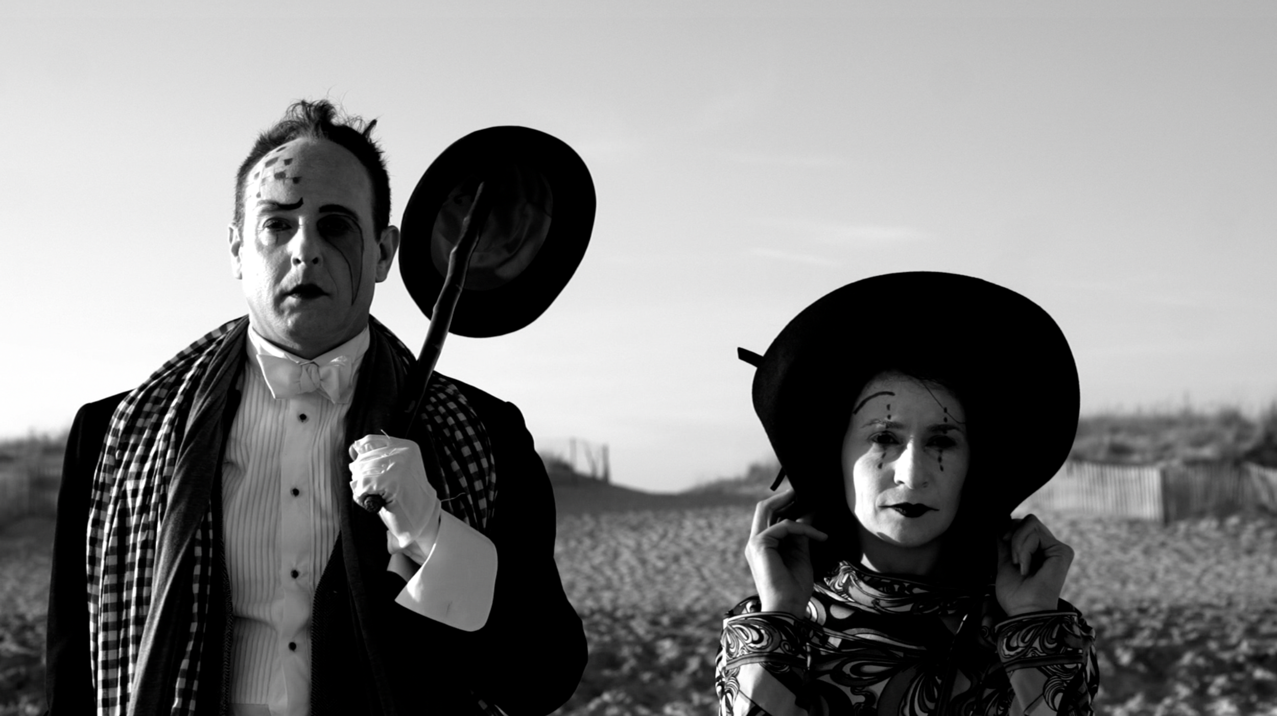 Ben Fine and Cassandra Victoria Chopourian in THE AFTER PARTY (in production).