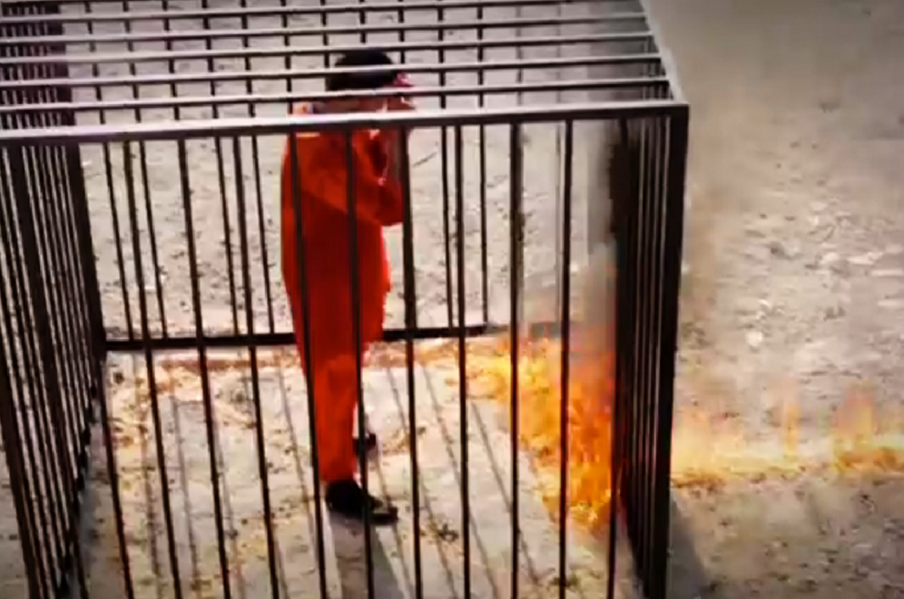 Muadh al Kasasbeh, a Jordanian pilot, was burned to death by ISIS sometime shortly after December 24, 2014, when his plane crashed in Syria. 