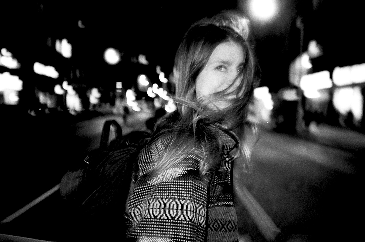 Lydia Ainsworth in New York during CMJ