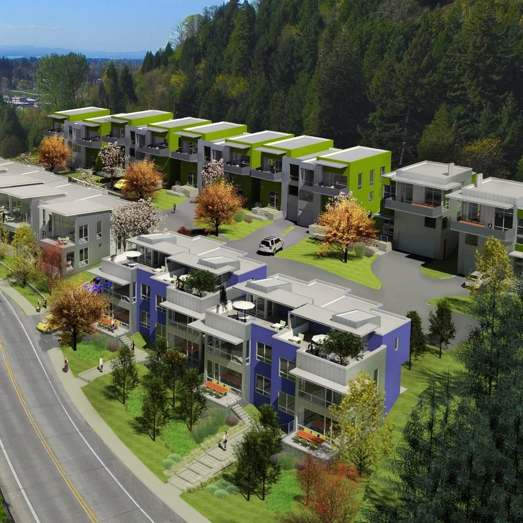 Market District Townhomes featured in Register-Guard
