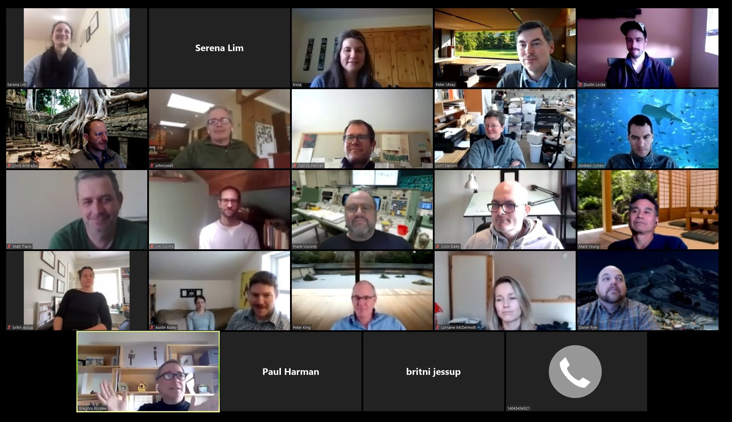 Virtual Greetings From RBA While WFH