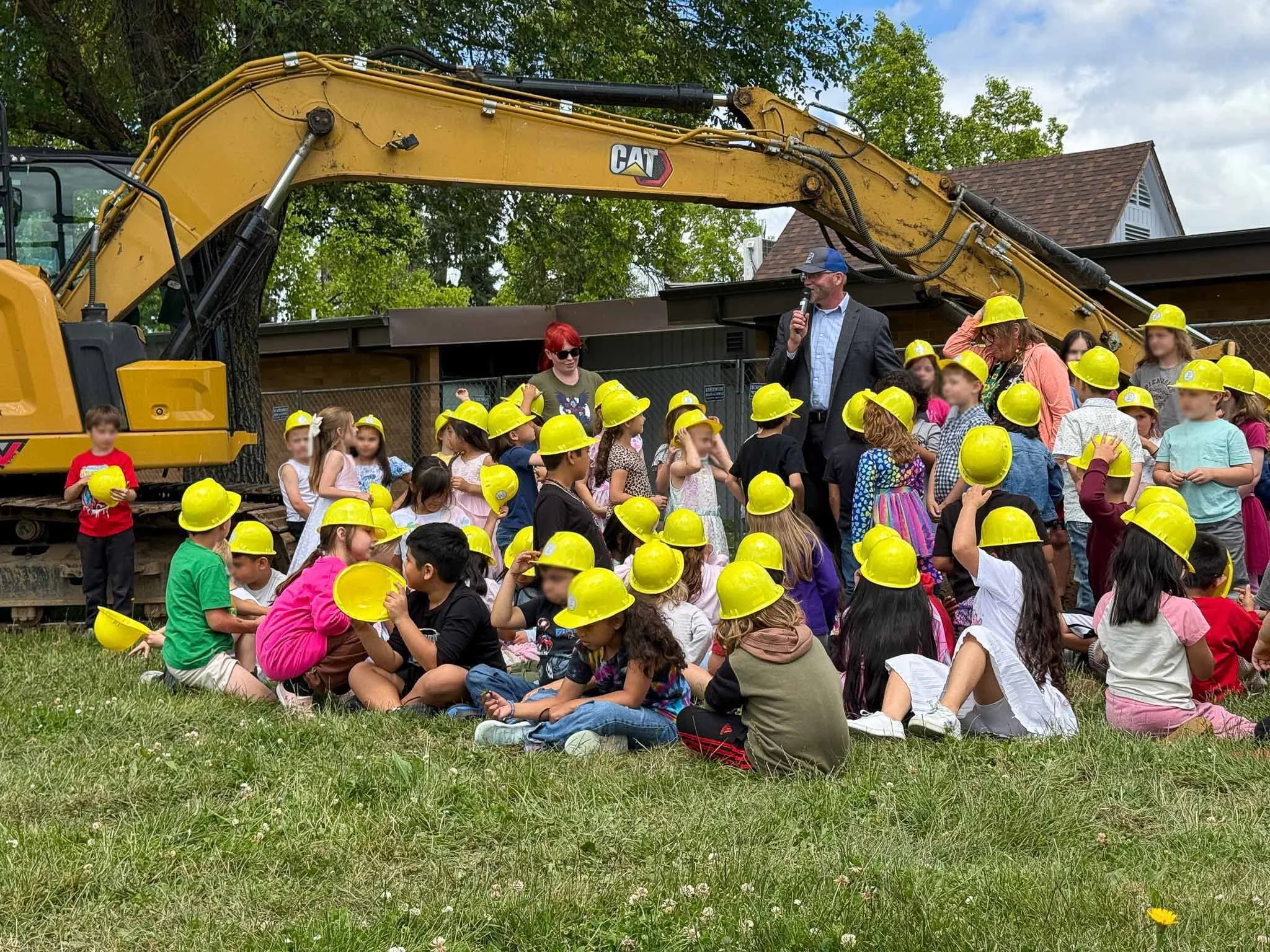 Groundbreaking for New Building at Danebo Elementary School