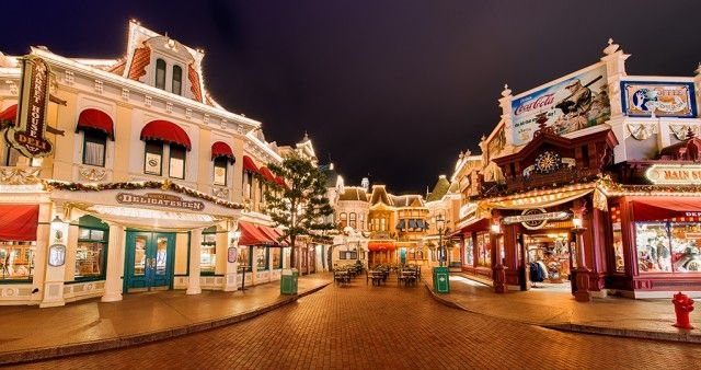 Main Street at Disneyland Paris