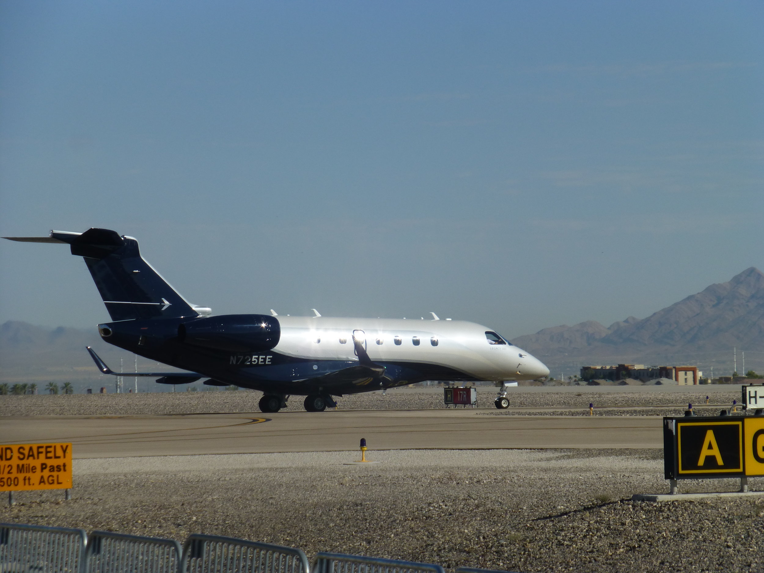 Legacy 500 test flight