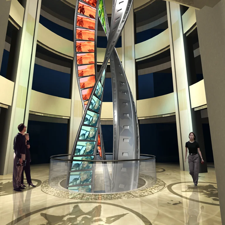 sotto kodak media led sculpture agency