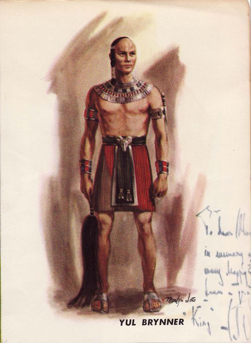 Her “Ten Commandments” work (Pharaoh) is now in the collection of Imagineer and fan of hers, Tony Baxter.