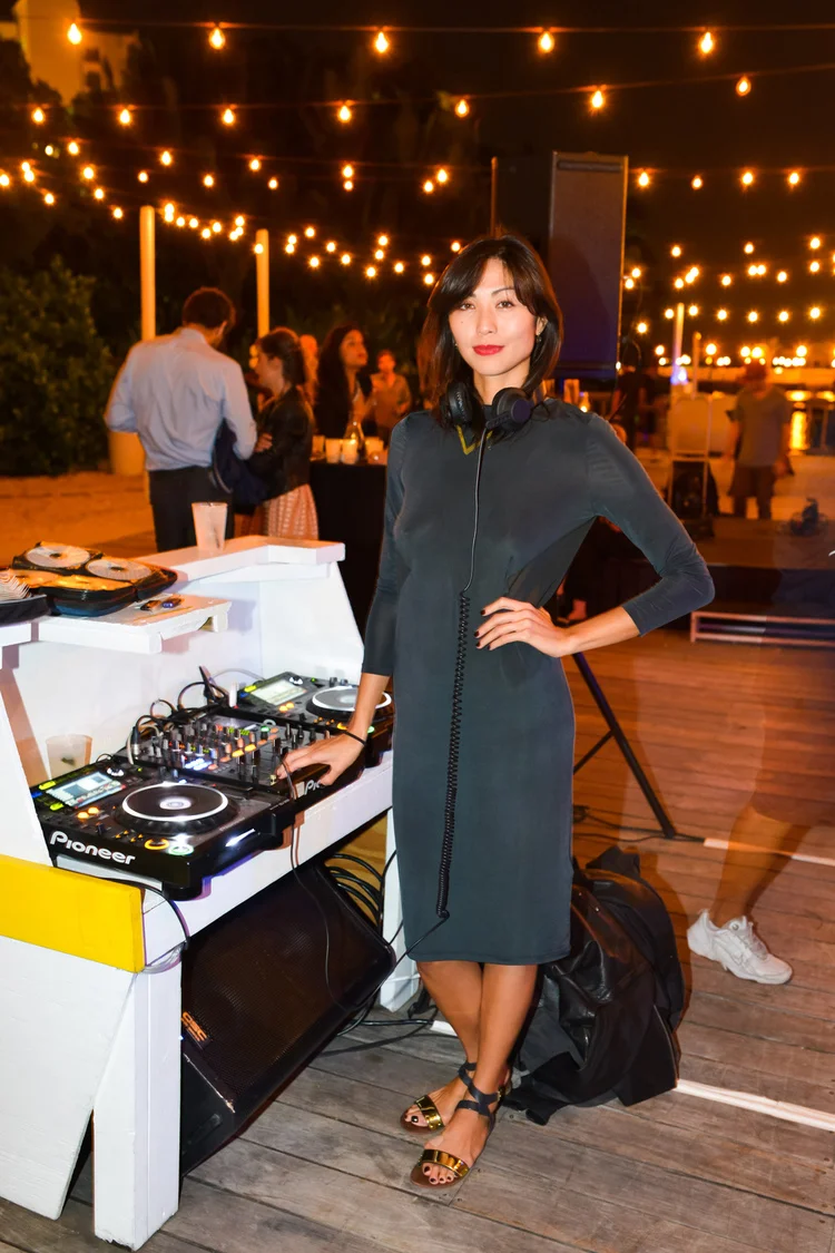 Art Basel Miami Beach 2014.   Camp Gabby DJs the Cocktails and Curators event at The Standard Miami, honoring MoMA curator, Klaus Biesenbach, hosted by film director, Spike Jonze, and art historian, Diana Picasso.   For more, click  H