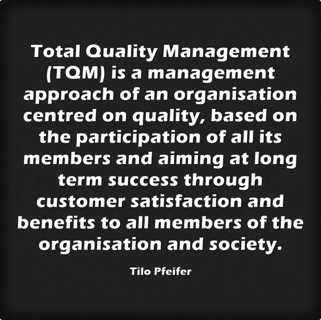 An Introduction To Total Quality Management