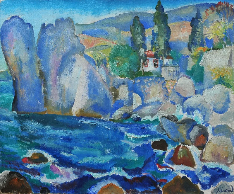 Gurzuf, 1979, oil/canvas, 50х60