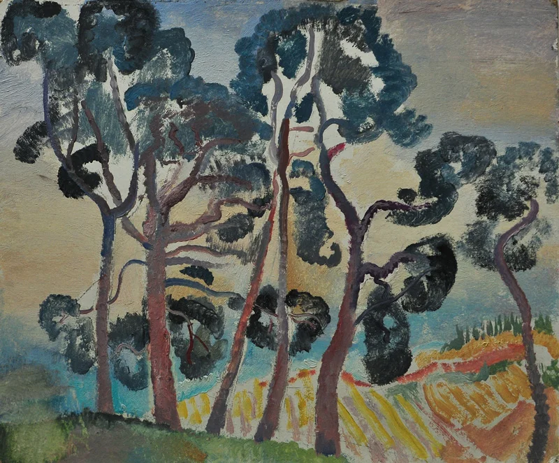 Crimea, 1980, oil/cardboard, 50х59,5