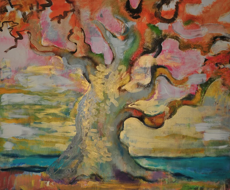 Oak. 1995-1999, oil/canvas, 100х120