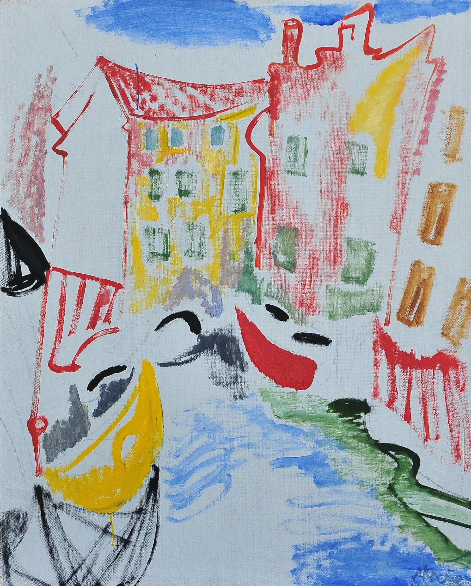 Venice, 2013, oil/canvas, 100х80