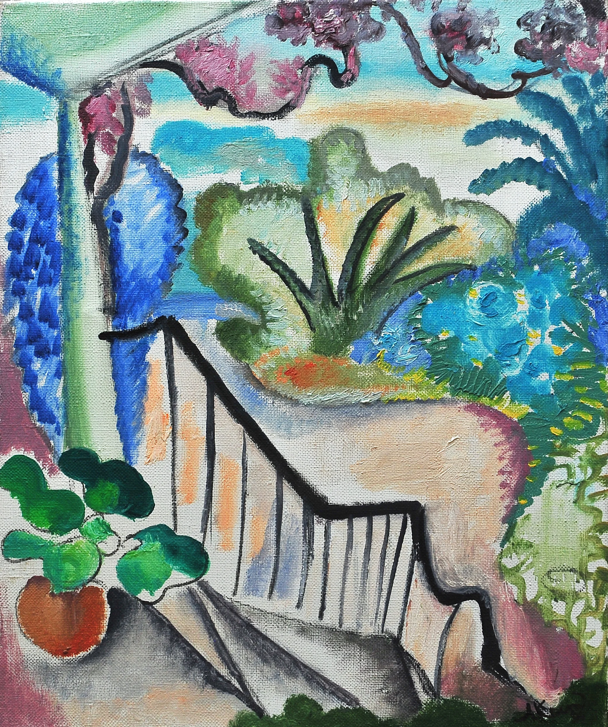 Portugal, 1993, oil/canvas, 36х48