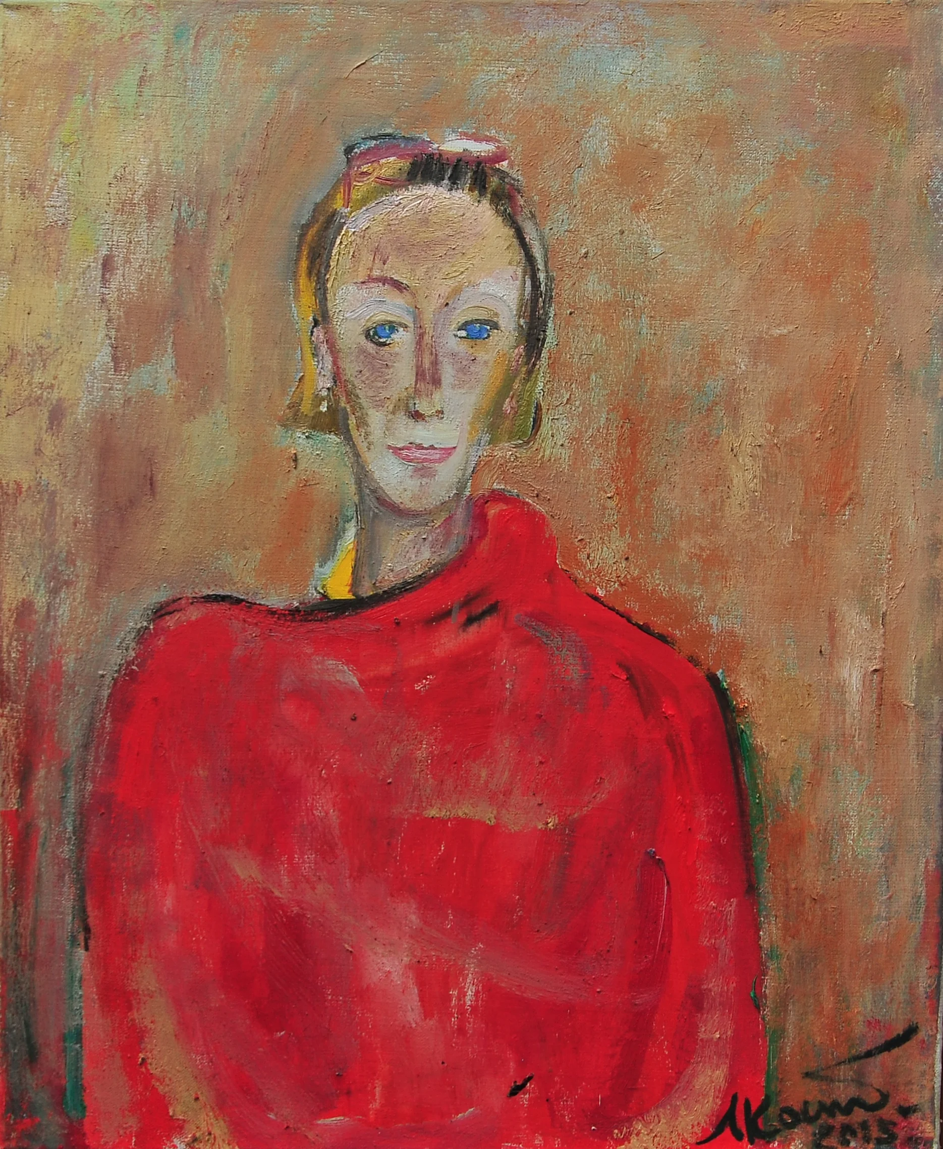Rene, 2015, oil/canvas, 55х45