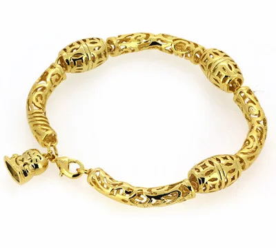 18k Yellow Gold GF Charm Pendant