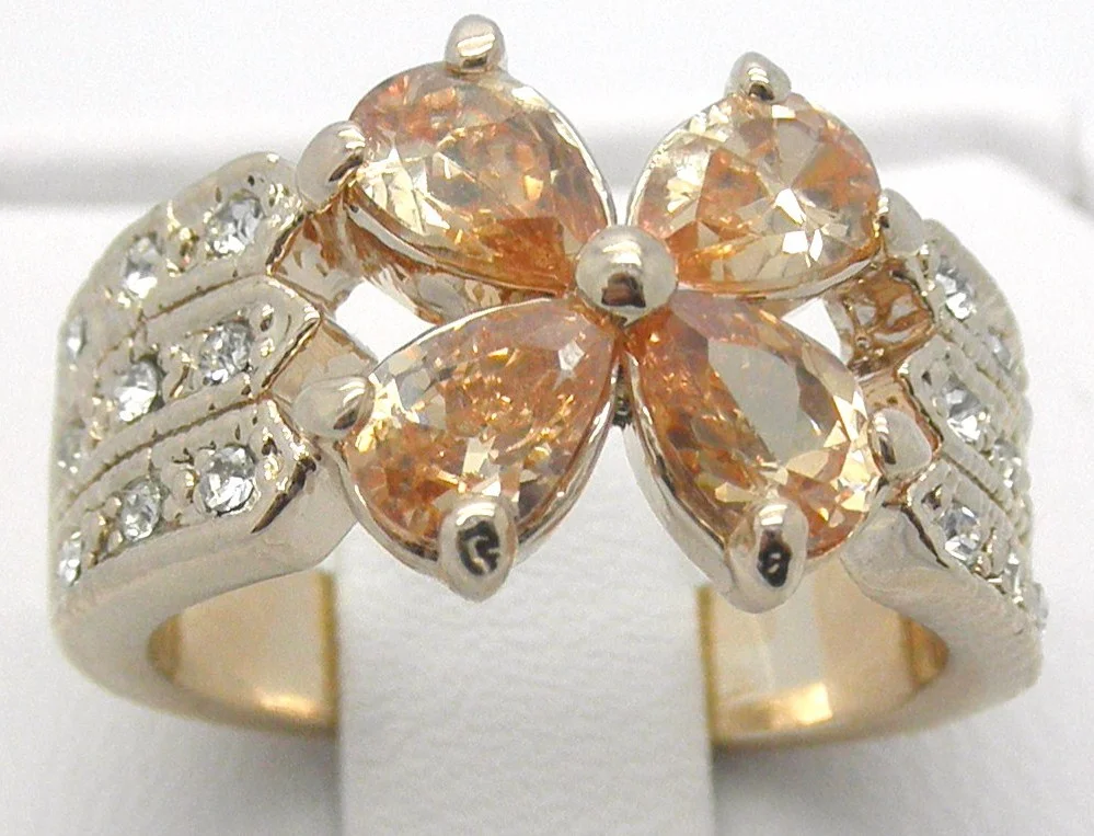 Fashion Flower 18k Ring