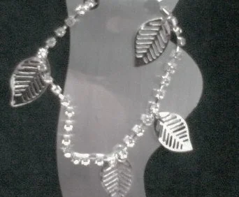 Sparkly Anklet **Silver Tone**