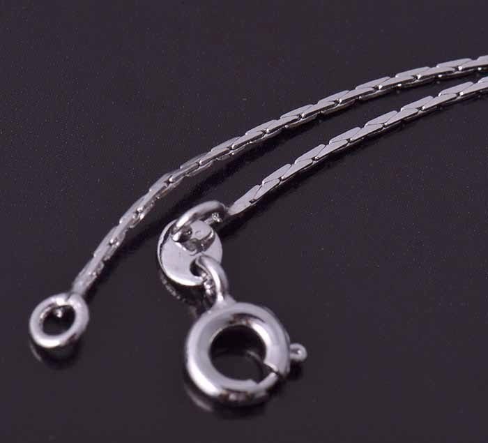 10K White GF Snake Chain