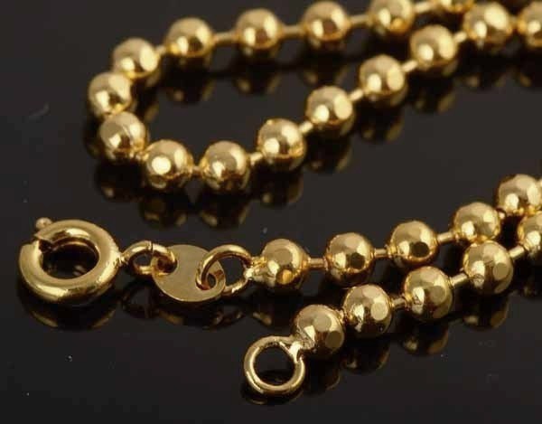 ​10k Gold Filled Beaded Bracelet