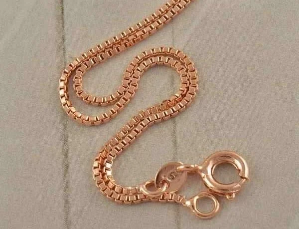 10K Rose Gold Filled  Chain & Necklace