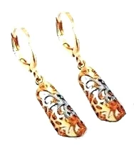 14k Gold Filled Drop Earrings