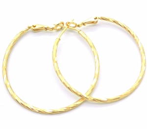 14k Gold Hoop Earrings 