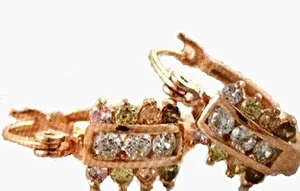 10k Rose Gold Hoop Earrings