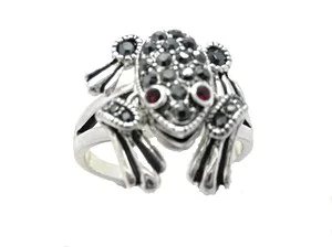 Fashion  Frog Ring 18k GP
