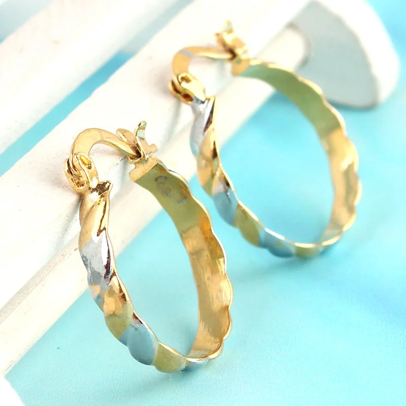 14k Gold Filled Hoop Earrings Jewelry