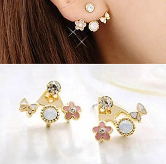 Lovely Flower Stud Earrings