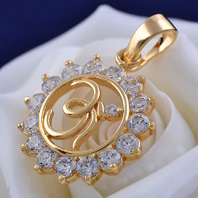 White Gemstone 14k Gold Filled Pendant Jewelry