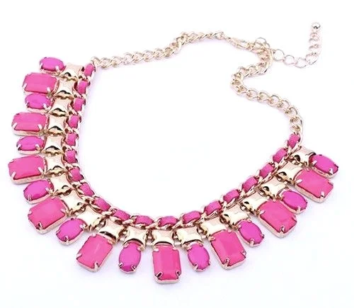 Style Bib Chunky Statement Necklace