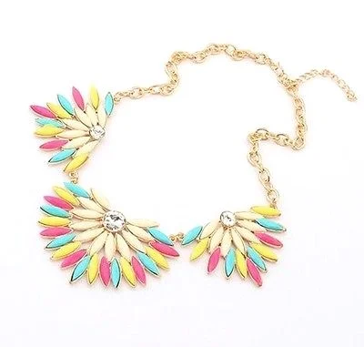 Fashion Style Bib Necklace 