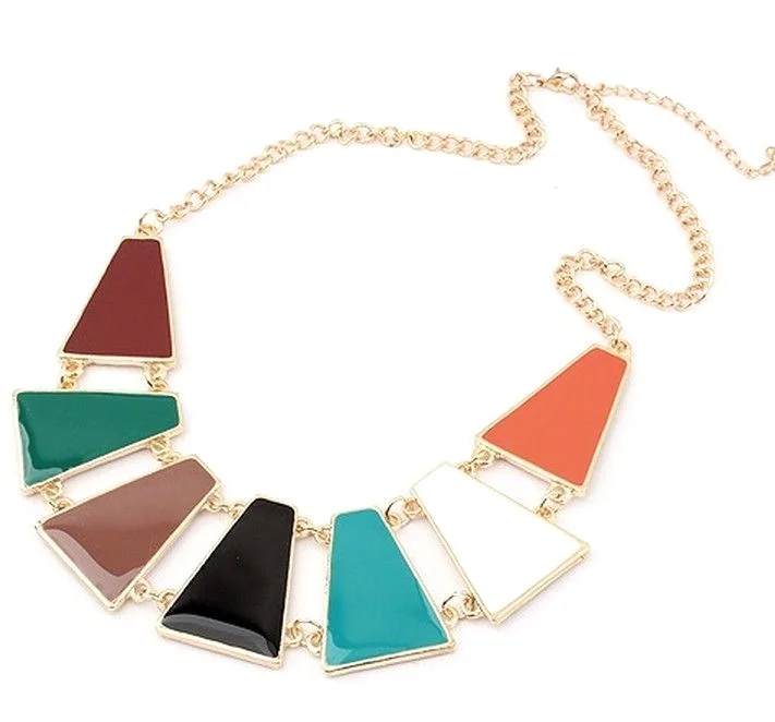 Fashion Style Bib Necklace 