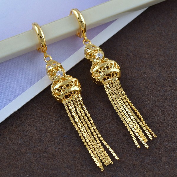 Exalted 14k Gold Hoop & Dangle Earrings