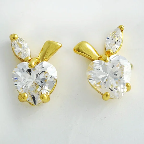 Stud Earrings 14k Yellow Gold