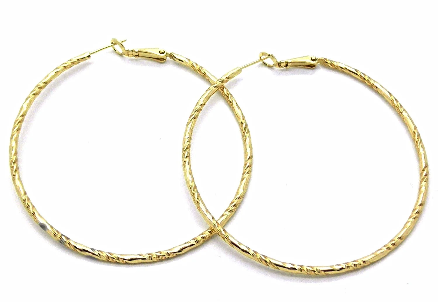 14k Gold Hoop Earrings 