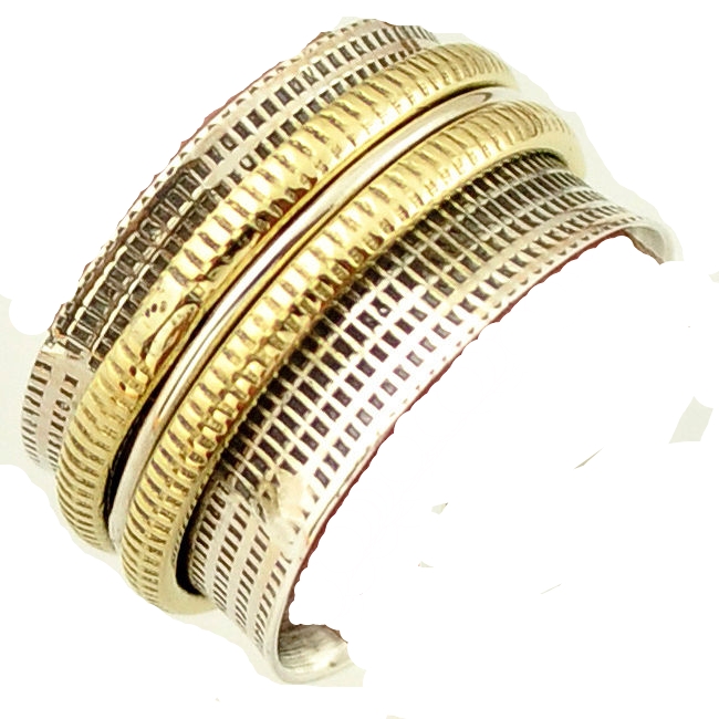 5.81grms Victorian 925 Sterling Silver Spenial Ring