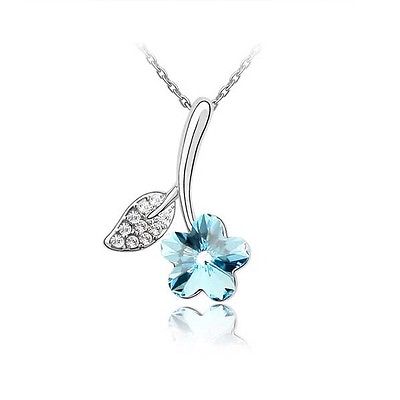 10k White Gold Filled AAA CZ Necklace