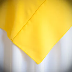 Lemon Yellow Available In: 54" and 72" 