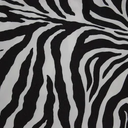 Zebra Print Available In: 84" Square