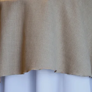 Burlap FauxAvailable In: 120" round