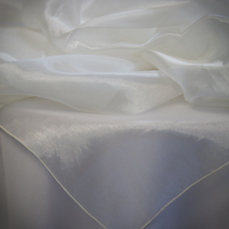 Ivory Mirror Organza Available In: 72 & 84