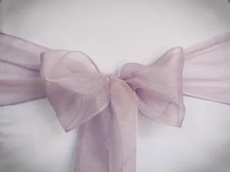 Dark Lavender Organza