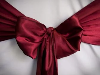 Burgundy Satin
