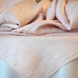 Vintage Pink Crushed Available In: 84" Square