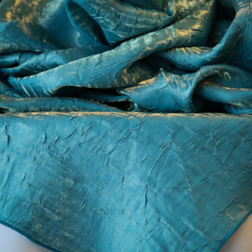 Turquoise Crushed Available in: 84" Square