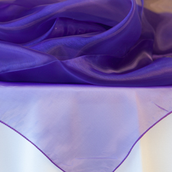 Royal Purple Organza Available In: 84x84